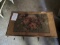 Folding Table W/paper Top
