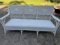 White Wicker Sofa & Chair