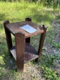 Oak Plant Stand