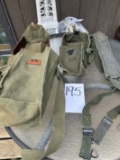 Korean Era Back Pack 7 Ammo Pouch