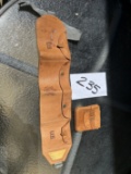 Us Leather Money Belt & Pouch