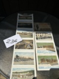 (2) Folding Post Cards Ww1