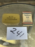 Wpa First Aid Kit, Signal Cards