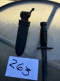 M-4 Bayonet & Us Navy M-1 Sheath