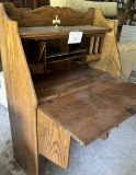 Oak Drop Lid Desk 35
