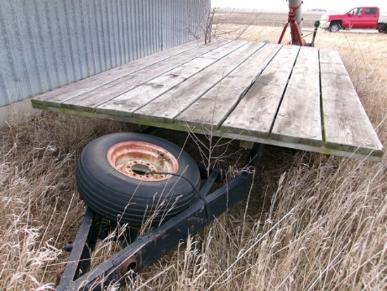 8’x14’ Tandem Axle Bumper Hitch Trailer
