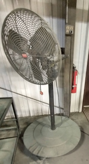 Dayton Shop Fan on Stand