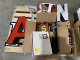 Letters on Pallet