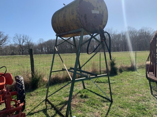 Fuel Tank on Stand