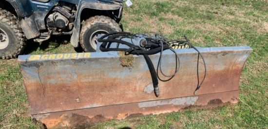 Grouser Hydraulic 6 Way Skid Steer Blade
