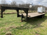 24' Flatbed Gooseneck Trailer