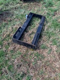 Quick Attach Skid Steer Style Heavy Duty Weld on Plate