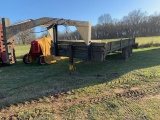 20' Flatbed Gooseneck Trailer