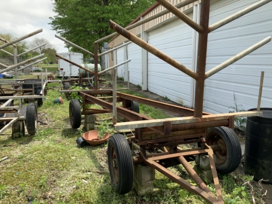 Irrigation Pipe Trailer and Irrigation Pipe