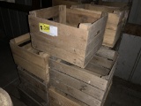 Pallet Lot of Wooden Crates
