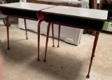 Red School Desks