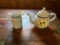 Enamelware Tea Pot and Pitcher