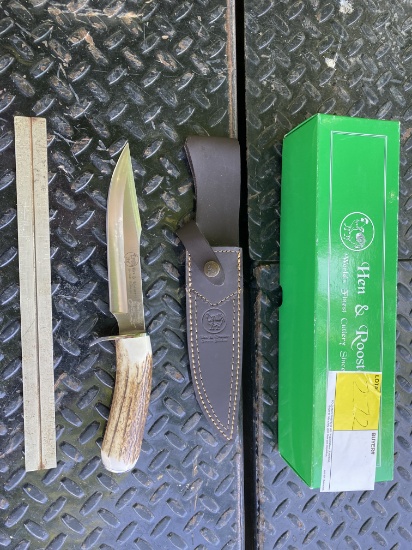 Hen and Rooster Hunting Knife