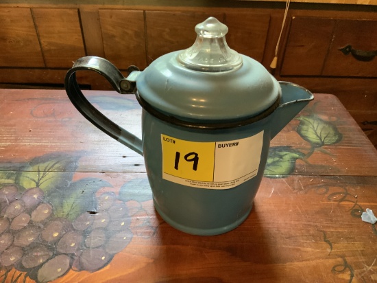 Enamelware Coffee Pot