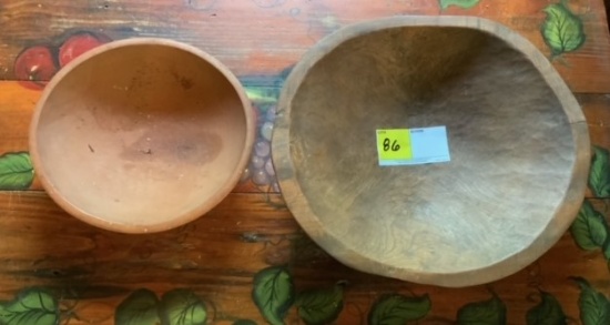 Wooden Dough Bowls