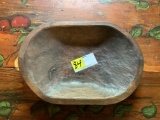 Wooden Dough Bowl