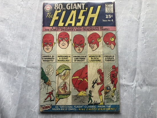 "The Flash:  Nine Empty Uniforms!" Comic Book