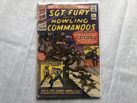 "Sgt Fury and His Howling Commandos: Kores, as Fury wins a BattleField Commission!! Comic Book
