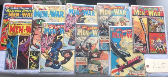 All American Men of War Comic Books