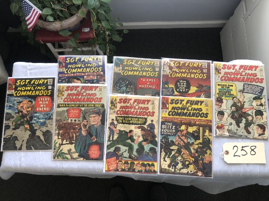 "Sgt Fury and His Howling Commandos" Comic Book Lot
