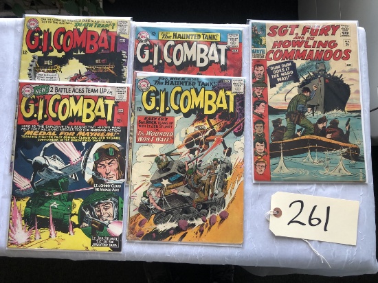 "G.I. Combat" Comic Book Lot