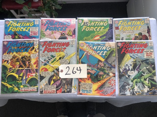 "Our Fighting Forces" Comic Book Lot