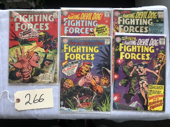 "Fighting Forces" Comic Book Lot