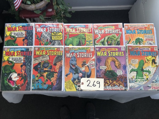 "Star Spangled War Stories" Comic Book Lot