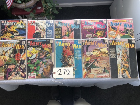 "Our Army at War" Comic Book Lot