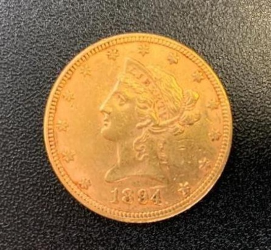 1894 U.S. Ten Dollar Gold Coin