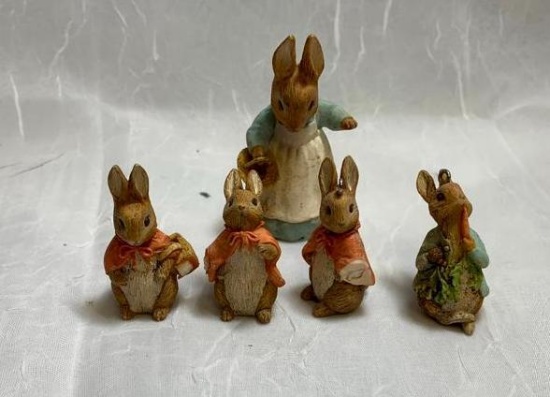 Beatrix Potter Figurines (5)