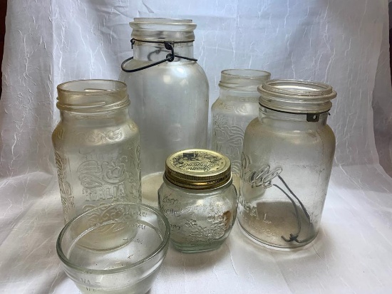 Canning Jars, Decorative Canning Jars, & Measuring Cup
