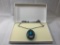 Teal Stone Necklace