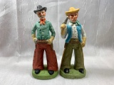 Cowboy W/ Pistol Figurines