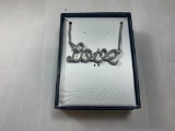 Cursive Love Necklace in Box