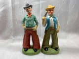 Cowboy w/Pistol Figurines (2 Total)