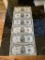 Red and Blue Seal $5 Bills