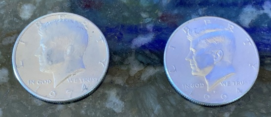 1974 & 1994 Half Dollars