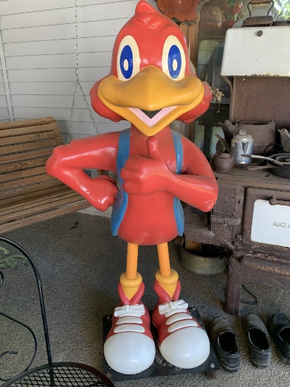 Early Red Robin Mascot