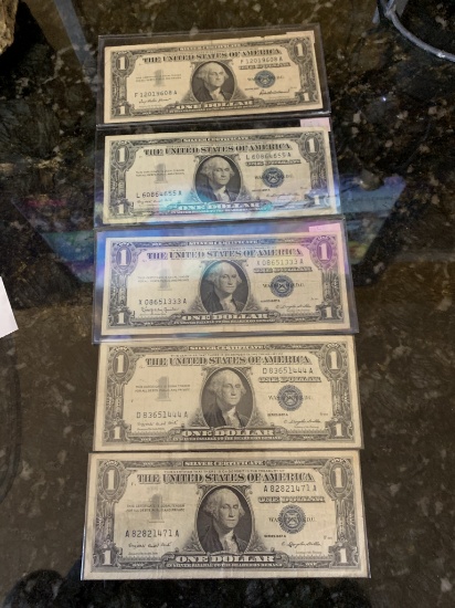 Blue Seal Silver Certificates