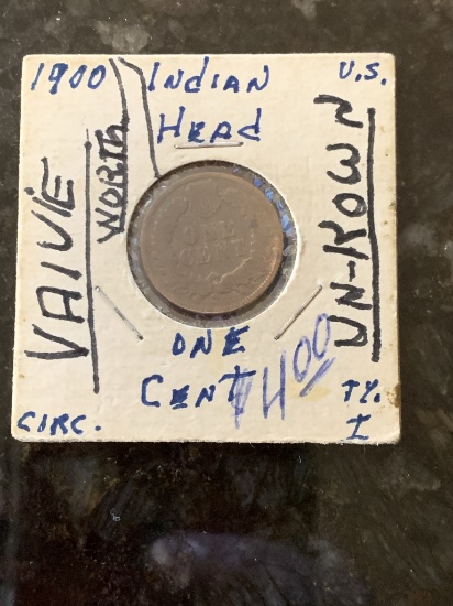 1900 Indian Head Cent