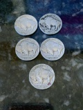 1936 & 1937 Buffalo Nickels