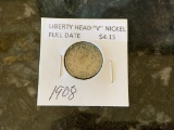 1908 Liberty Head 