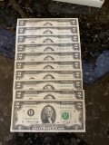 $2 Bills