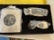 Rams Set-Knife, Keychain, Flask